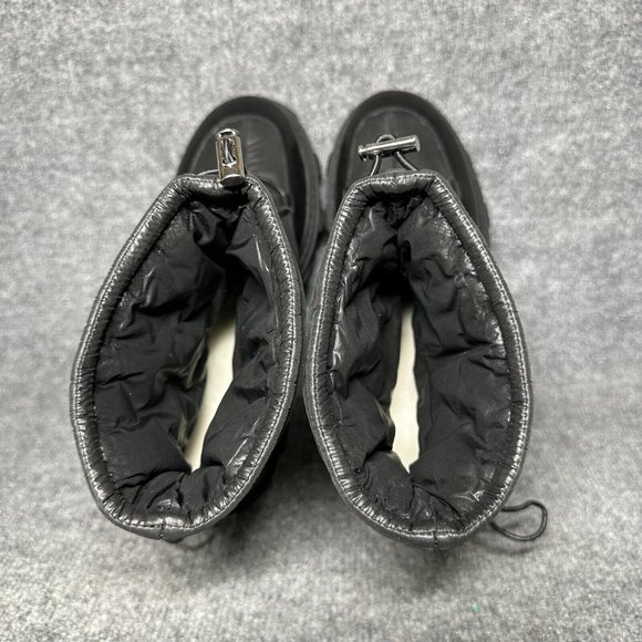 Cecelia New York JR Water Resistant Lug Sole Bootie Black Boots Womens Size 9 - Picture 6 of 10